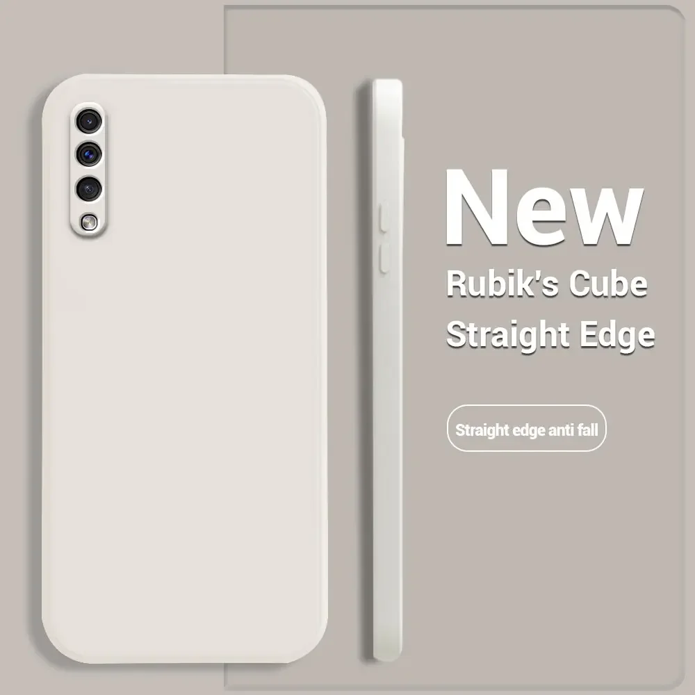 Shockproof Silicone Phone Case with Camera Protector for Samsung Galaxy A50/A50s