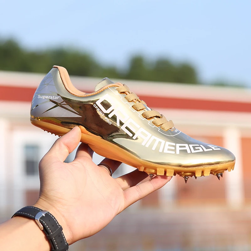 35-45 New Track And Field Shoes Men Women Training Shoes Lightweight Spikes Running Shoes Tracking Spike Sneakers Plus Size