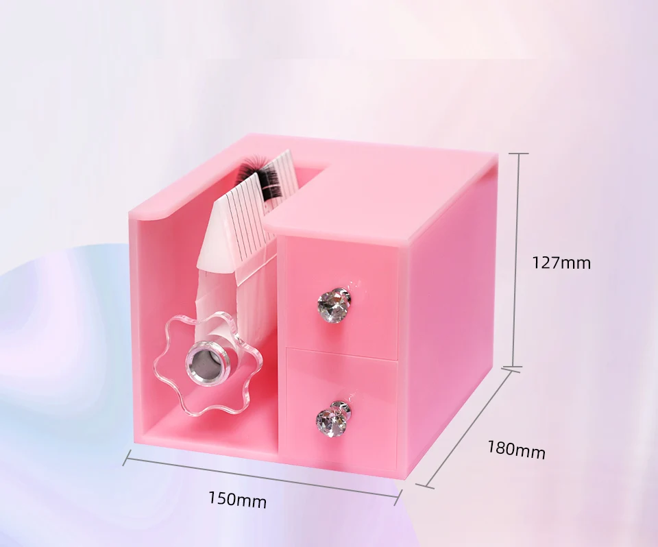 Lash Fan Machine Maker Falscher Wimperntrenner Selbstfanning Wimpernverlängerungsmaschine mit Aufbewahrungsboxen zur Erstellung von 3D-10D Wimpernventilator – Detail 16