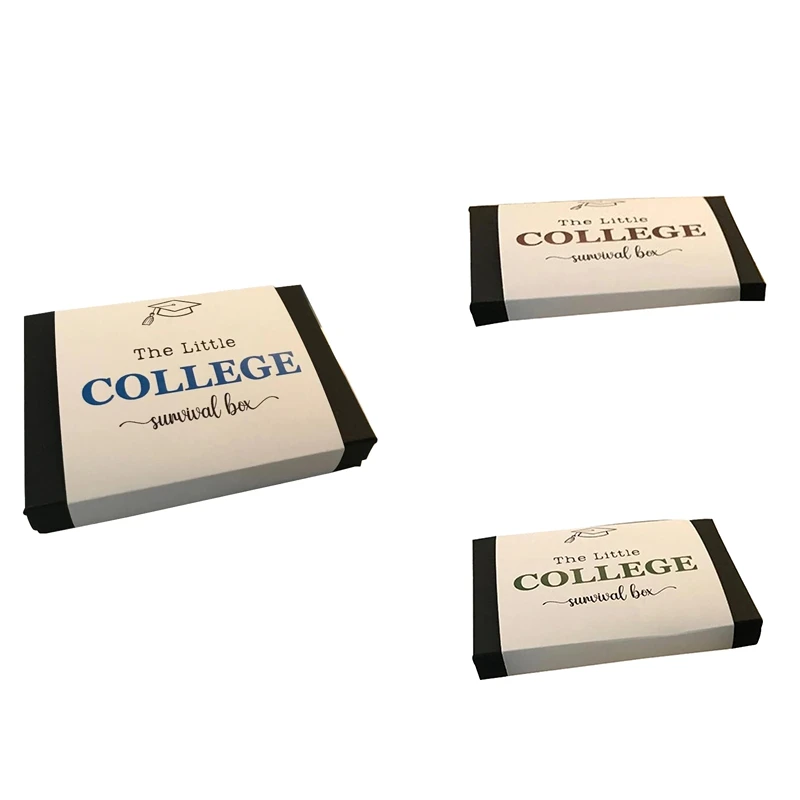 College Gift Card Care Package, College Gift Card Book, Care Package, High School Graduation Gift, Durable White & Blue