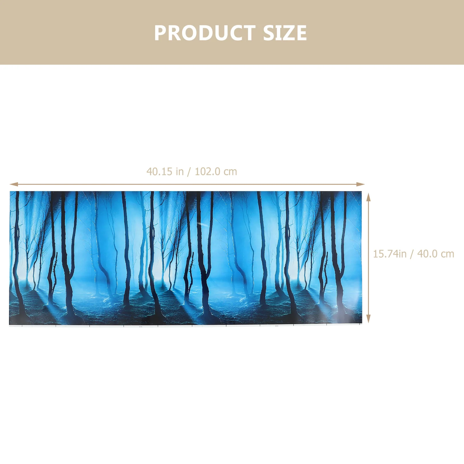 Fish Tank Background Paper Aquarium Picture Decorate Sticker Household Thick Film Decorative fish tank backdrop aquarium sticker