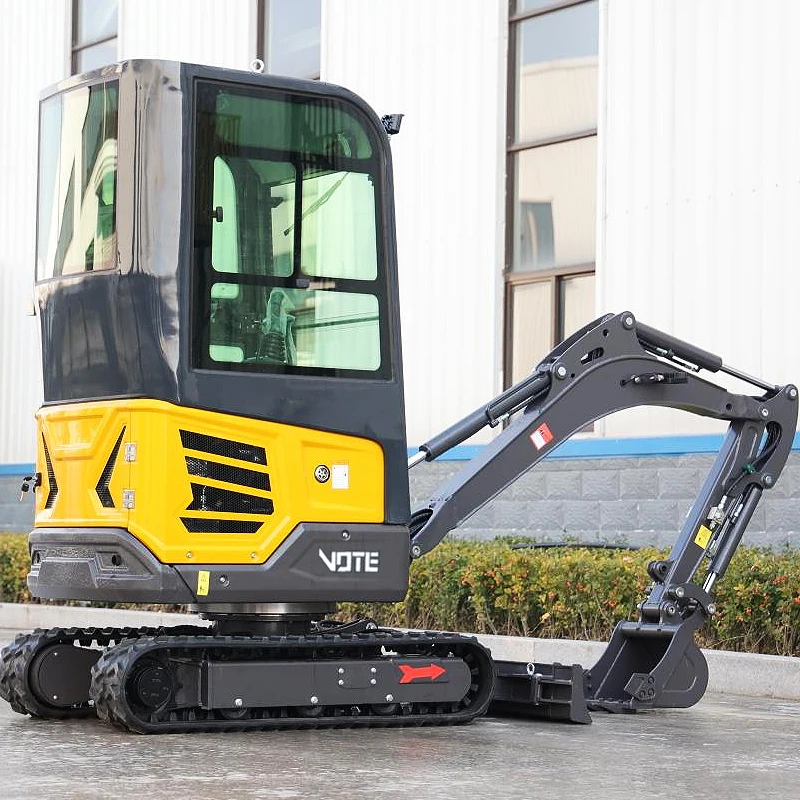 Euro5 Road Machinery Mini Escavatore Da 2 Tonnellate Multifunzionale Idraulico Mini Digger Factory Aftersales Garanzia Mini Personalizzato