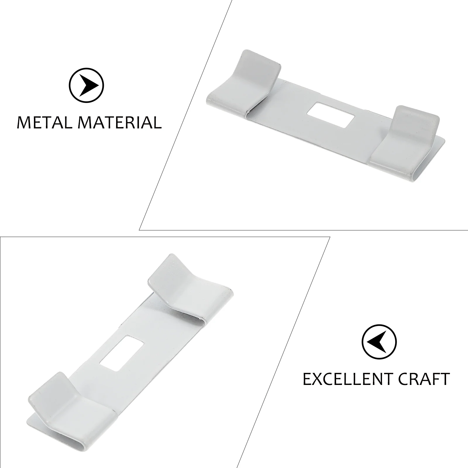 12 Pcs Metal Clips For Blinds Replacement Parts Blind Repair Accessories Curtain Decorative Hardware Slats Fixer Home Decor