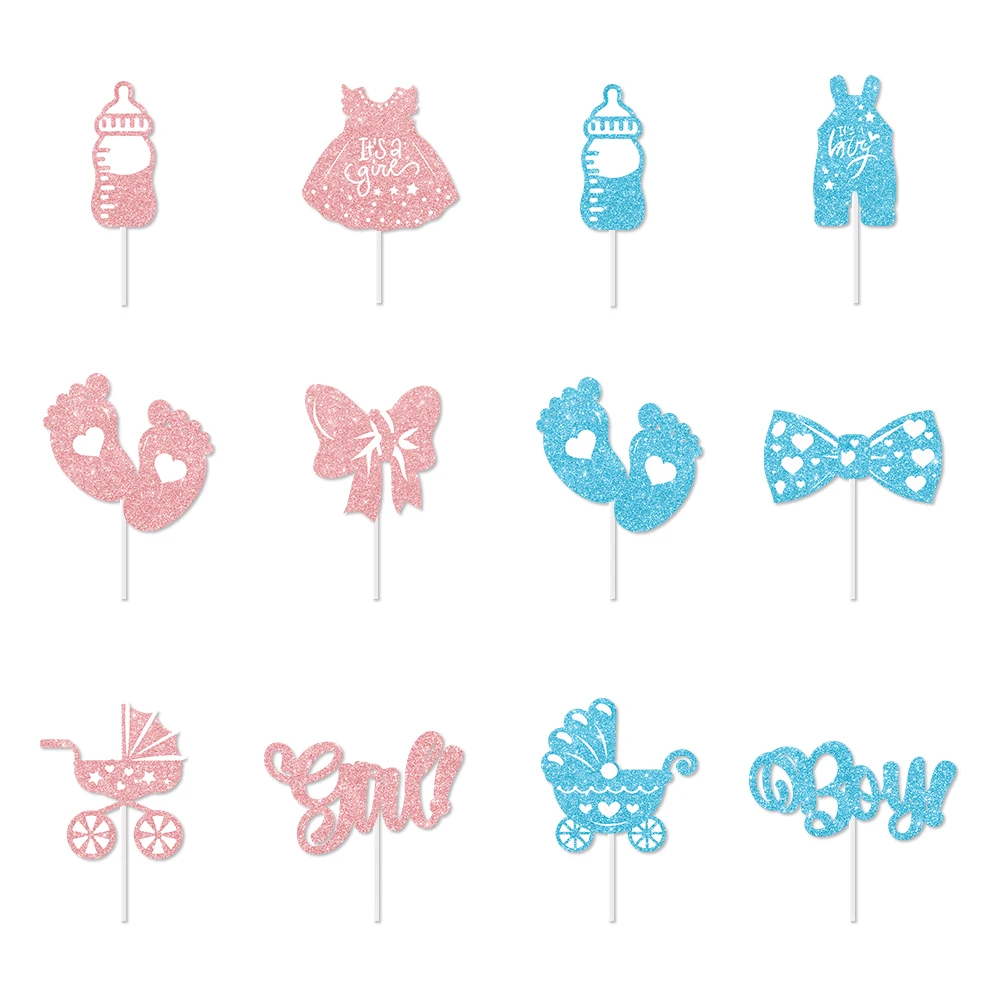 Glitter Boy or Girl Toppers 5