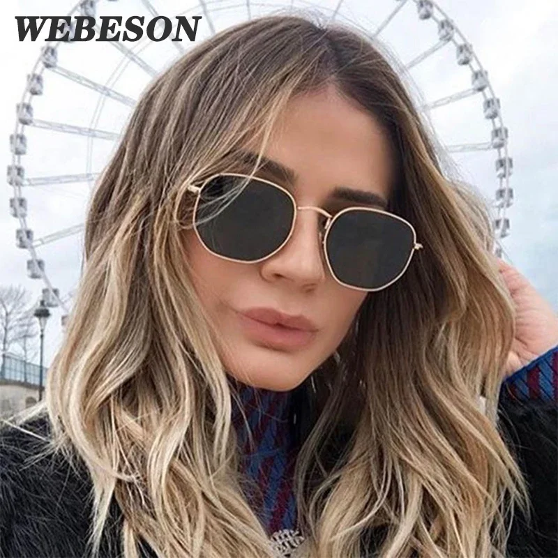 

2023 Retro Small Square Sunglasses for Men and Women Colorful Trending Sun Glasses Metal Frame Eyewear UV400 Oculos De Sol Gafas