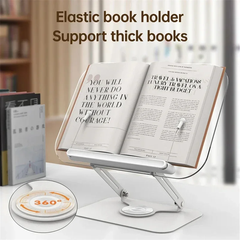 BEAUTRIP Book Stand For Reading, Foldable Book Holder For Desk Hands F - View #9