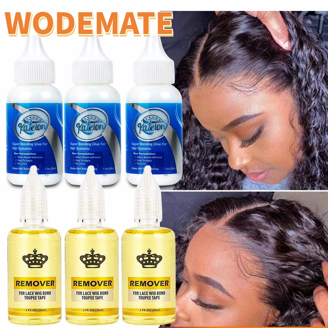 12pcsWholesaleWigGlueForFrontalWaterproofHairReplacement