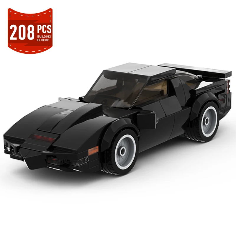 Moc Technical Super Racing Car Ckitt-Knight Rider Speed Champions City Sports Car Building Block Model Brick Toy Regalo Di Compleanno