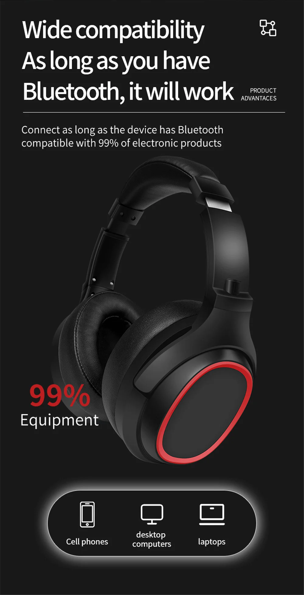 fio, Bass Headset, cancelamento de ruído com