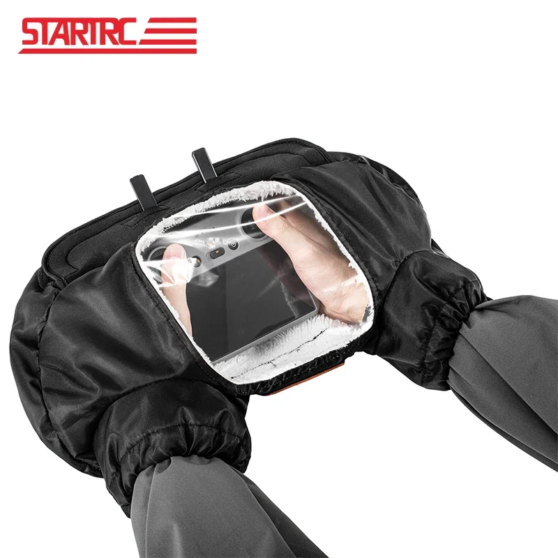 DJI Remote Controller Warm Gloves Winter Cold Pilot Gloves for DJI Air 3S/Mini 3/4 Pro/Air 2S/Mavic 3 Pro/Avata 2/FPV/Neo Drone Fpv Camera