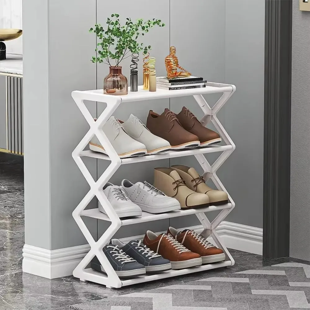 Shoe Rack X-Shaped Multilayer Space-saving