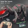 Simulated Tyrannosaurus Rex Remote Control Electric Dinosaur Jurassic Running Interactive Boy Holiday Toy Big Spiny Back Dragon 5