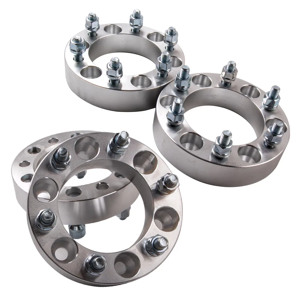 

38mm 4x Wheel Spacers for Toyota Landcruiser Pickup Hummer M12x1.5 6x139.7 6x5.5 1.5" 38mm For Patrol Pajero Hilux Spacer
