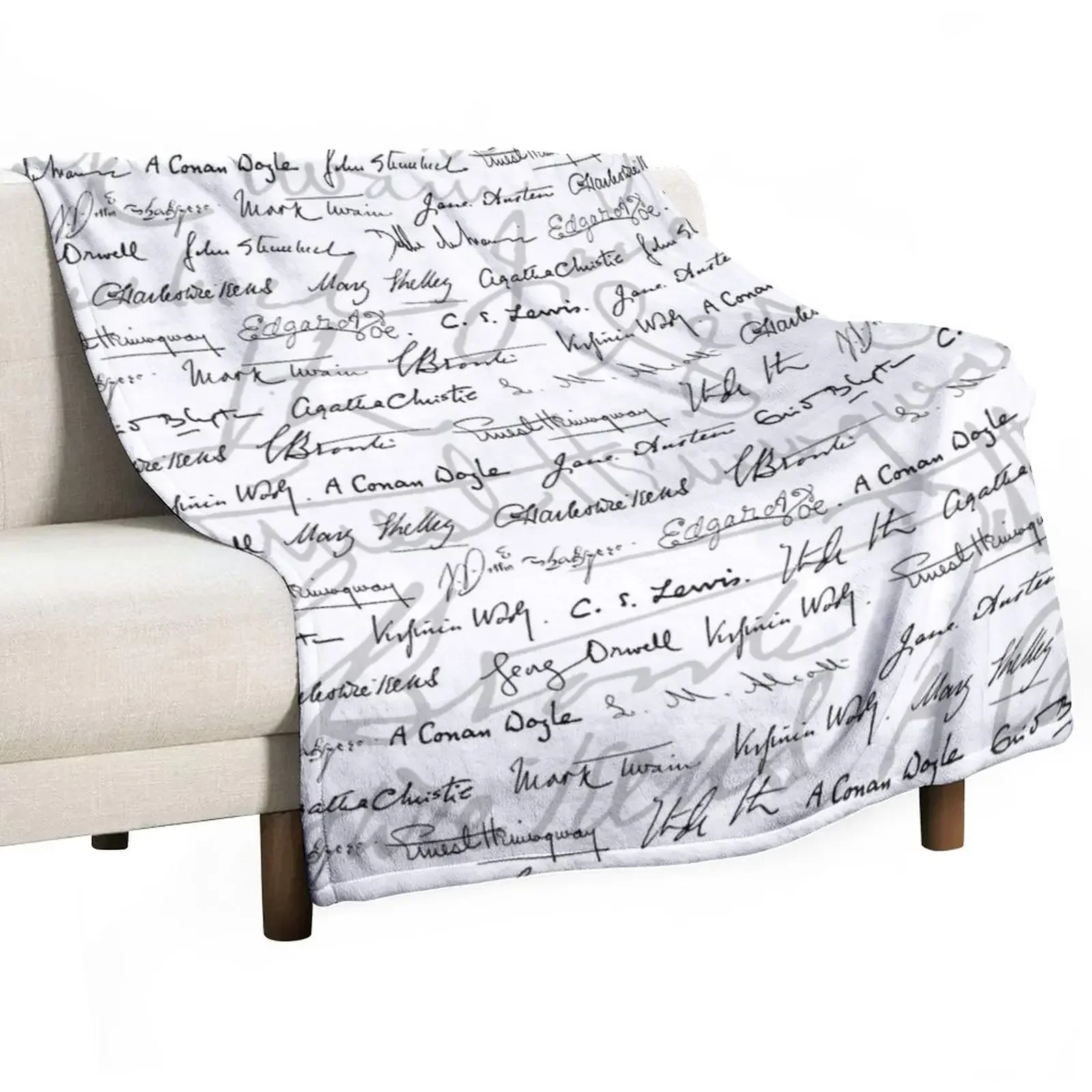 

New Literary Giants Pattern II Throw Blanket Tourist Bed covers Winter beds Decorative Sofas Blankets