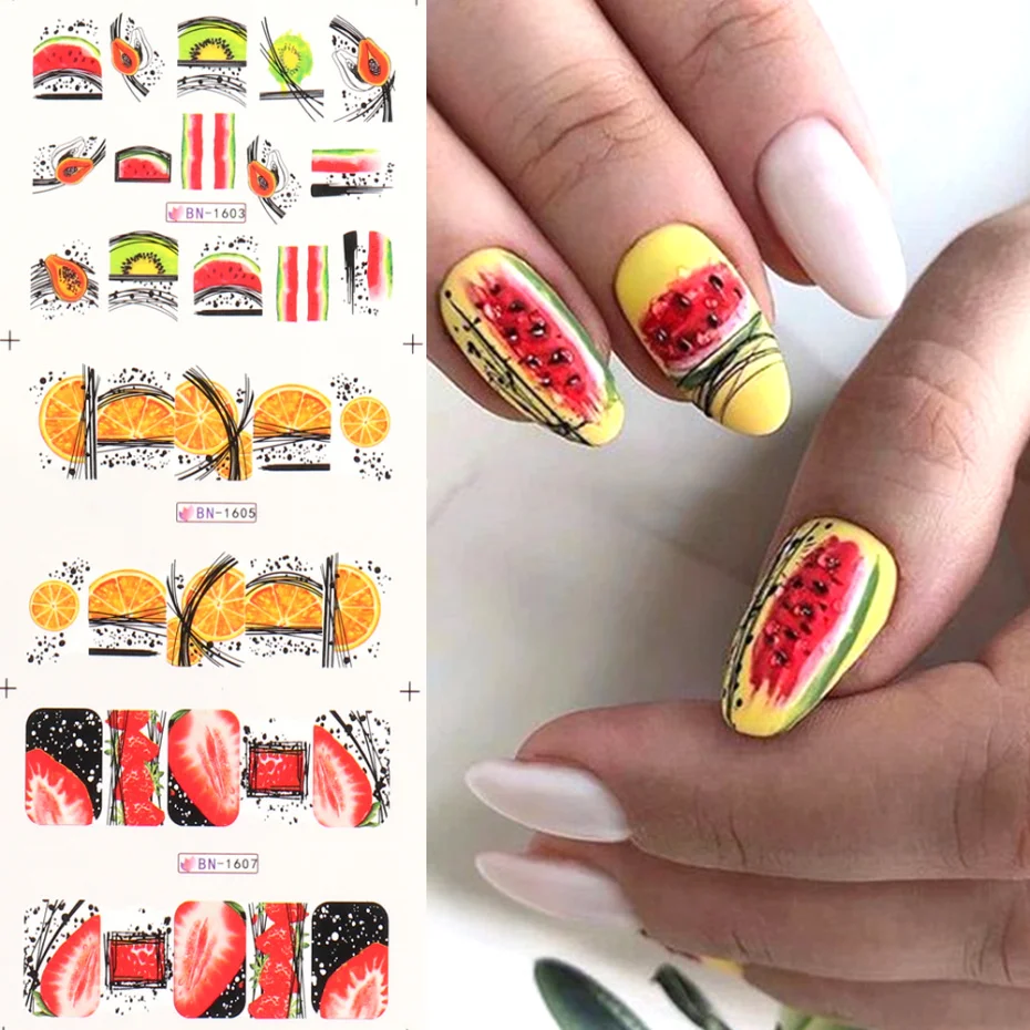 Fruit Manicure Sticker by Nail Alliance for iOS & Android