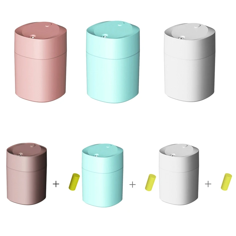 

Portable Cool Humidifier for Car Travel Home with Warm Night Light