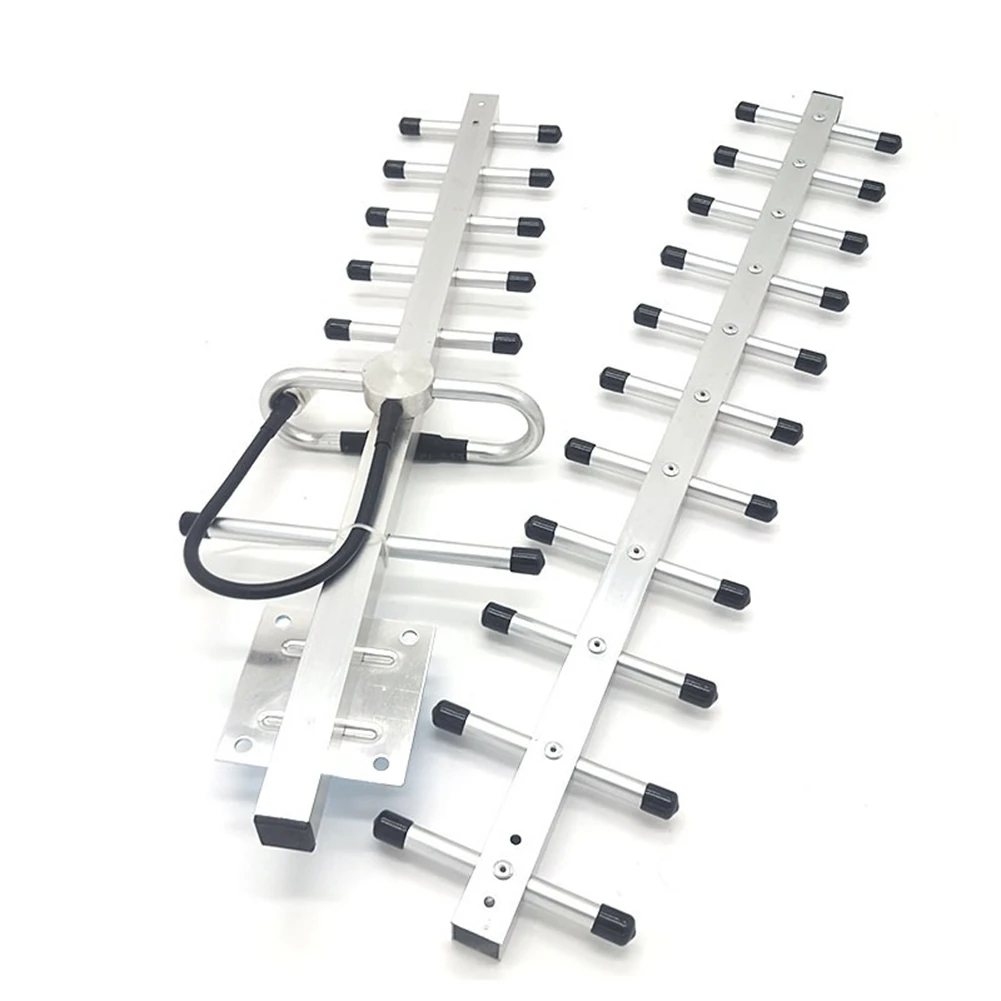 Antenna 20DBi 2G/3G/4G LTE Yagi Antenna 800-2700MHz N Female External Outdoor for Mobile Signal Booster Repeater