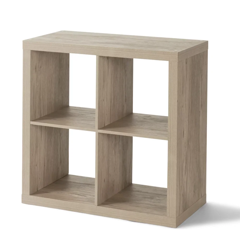 

4-Cube Storage Organizer, storage cabinet bookshelf， muebles de salon
