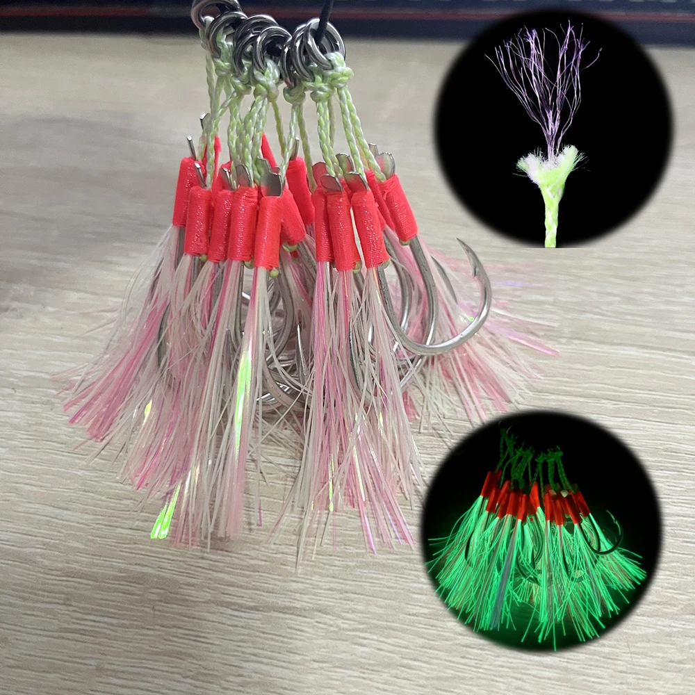 Pembe ayd nl k 1 0 2 0 3 0 yard mc kancalar Metal Jig cazibesi jpg