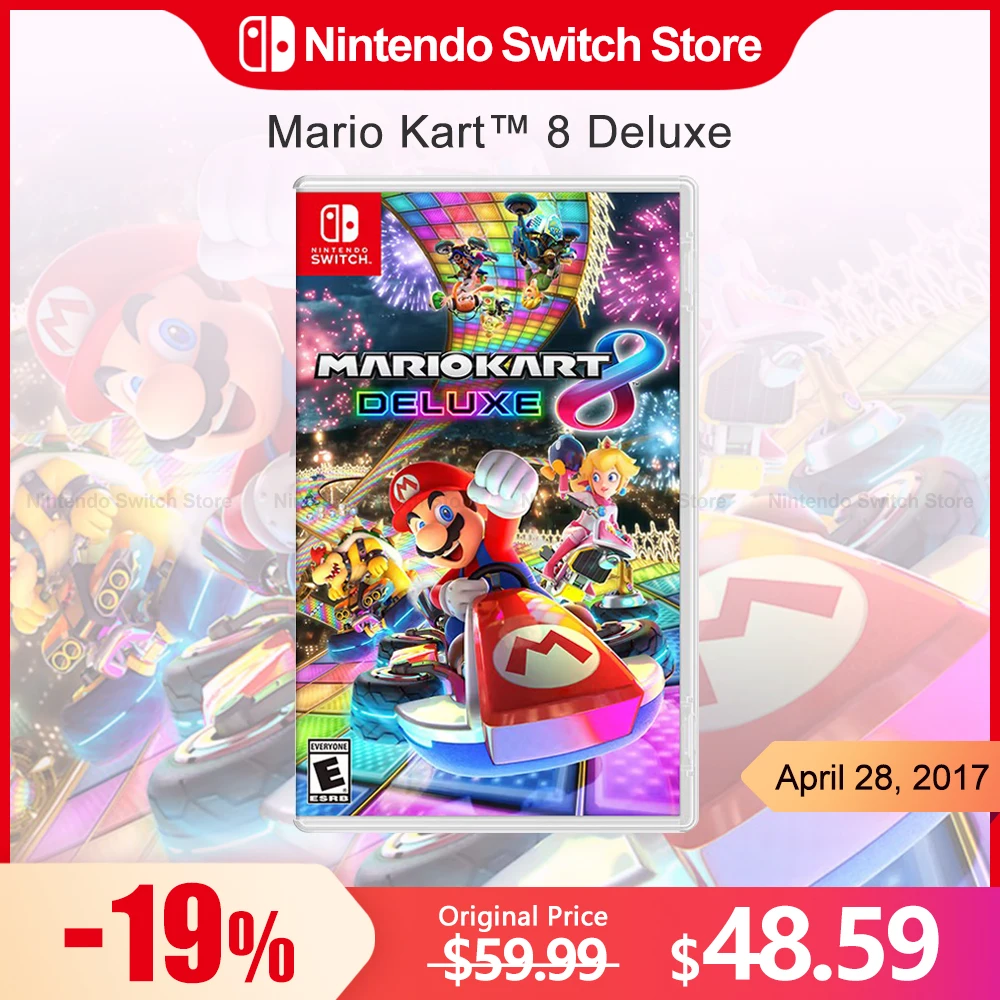 Mario Kart 8 Luksusowych Gier Nintendo Switch 100% Oficjalny, Oryginalny Gatunek Wyścigów Gra Karciana Fizycznej Dla Switch Oled Lite