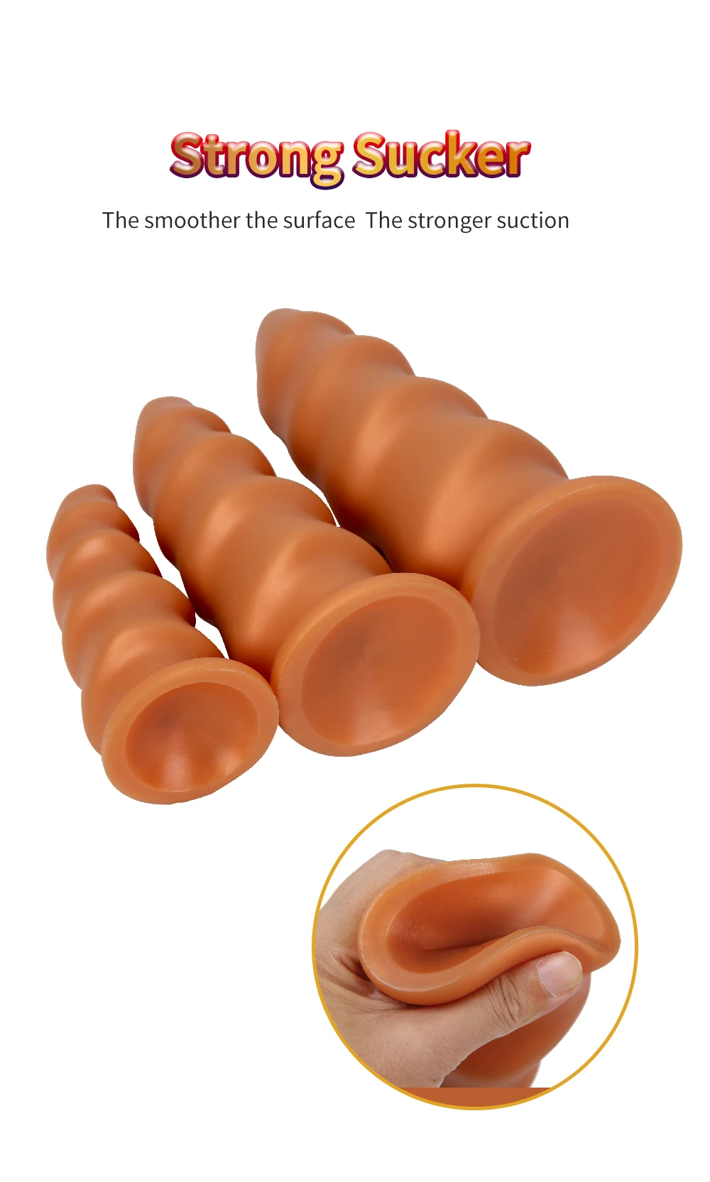 Unisex Anal Butt Plug for Prostate Massage or Vagina Masturbator