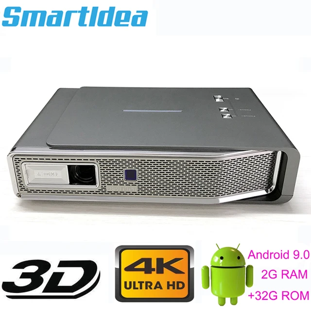 V5 4K 3D video projector android wifi  4k native android smart projector -  V5 projector - Aliexpress