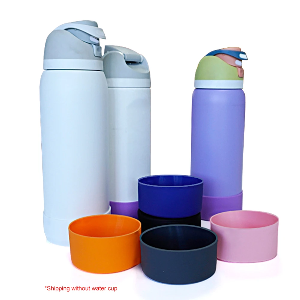 Soft Silicone Boot for Owala 32oz/24oz Flask Water Bottle Anti-Slip Protective Sleeve Bottom Protector Protective Bottom Base