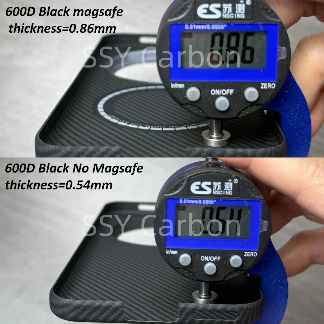 Premium Real Carbon Fiber Slim Design Anti-Fall Magnetic Phone Case