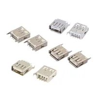 5PCS USB Type A Standard Port Female Solder Jacks Connector PCB Socket Type B 90 Degree Horizontal Straight Insertion Patch - Image 5