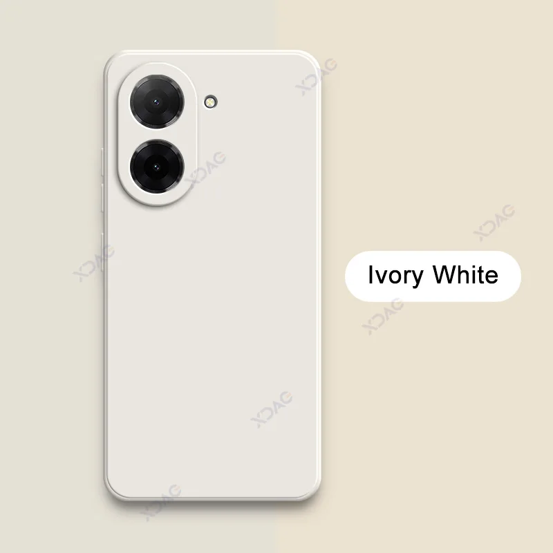 Luxury Candy Cellphone Case - Camera Protect Fashion Cover, Soft Square Liquid Silicone Armor Coque