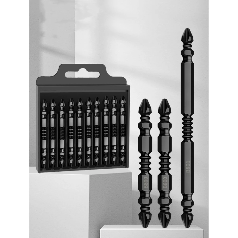 

Double Head Screwdriver Bit Screwdriver Bits 65/100mm Driver Drill Bit Electrician Power Tool