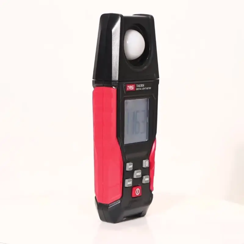 Digitales Luxmeter 881D - Beleuchtungsstärke Messgerät 0,01-400.000 Lux, Mit Temperatur