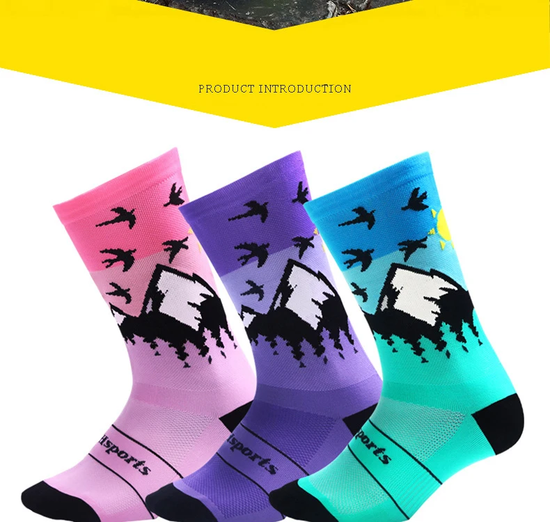 Men Sock Sports Women Compression Crossborder Supply Running Riding Cycling Over Knee Basketball Biking Hockey Soccer Breathable 49 S64b697d862ee45a992df27c9c3685724o