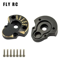 Redcat Ascent-18 Rc Car Upgrade Parts 44g Black Coating Brass Rear Outer Portal Housing Metal For Crawler Accessories 1/18 Scale 2