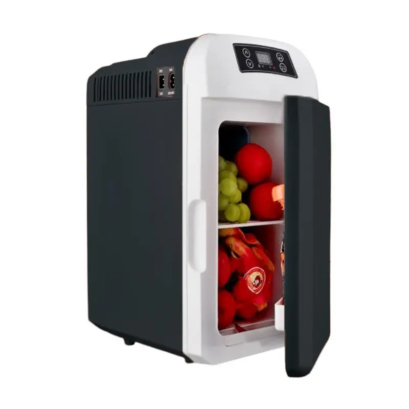 8L Car Refrigerator Freezer Heater Mini Auto Freezer And Warmer Electric Fridge Portable Icebox Travel Refrigerator Ice Box