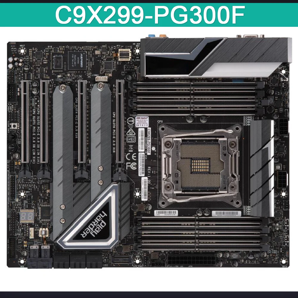 

C9X299-PG300F For Supermicro Server Workstation Motherboard i7 i9 X-series Processor LGA-2066 DDR4-2933MHz PCI-E3.0 M.2 U.2