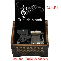 Mozart Rondo Alla Turca Turkish March Mechanical Music box 18 note for Teens Kids Birthday Christmas New Year Gift 1