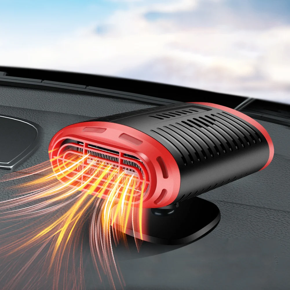 

Multifunction Car Heater Electric Cooling Heating Fan 12V Portable Size Electric Dryer Windshield Defogging Demister Defroster