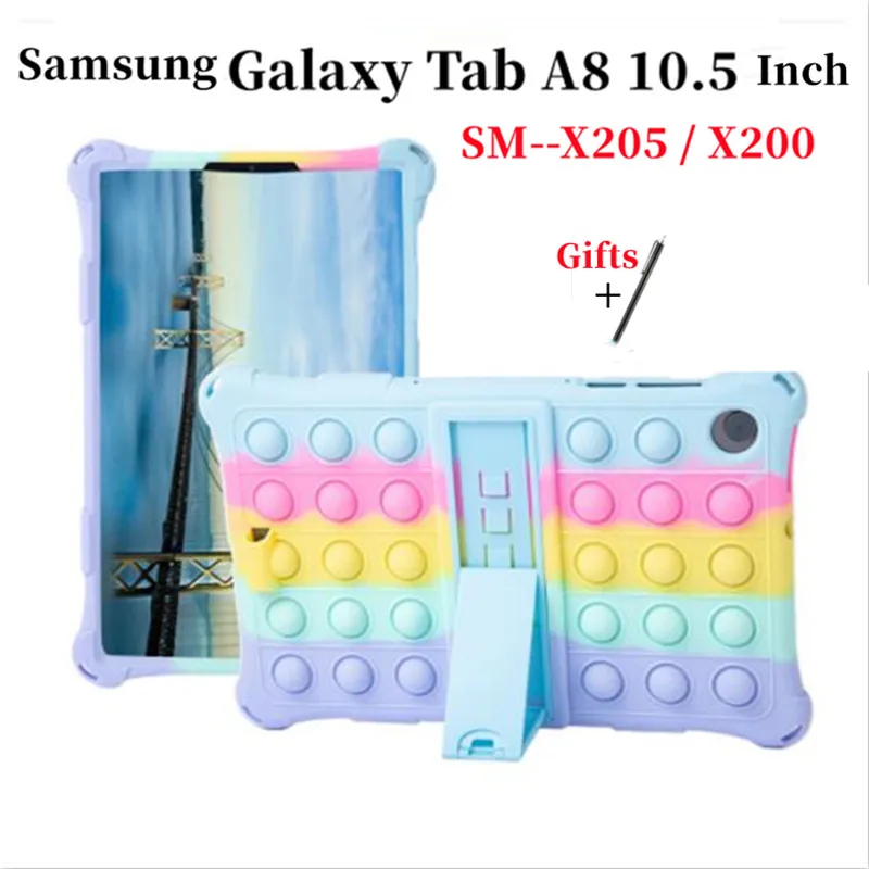 Per Samsung Galaxy Tab A8 10.5 Custodia 2021 Custodia Per Tablet Per Samsung Galaxy Tab X200 X205 Custodia