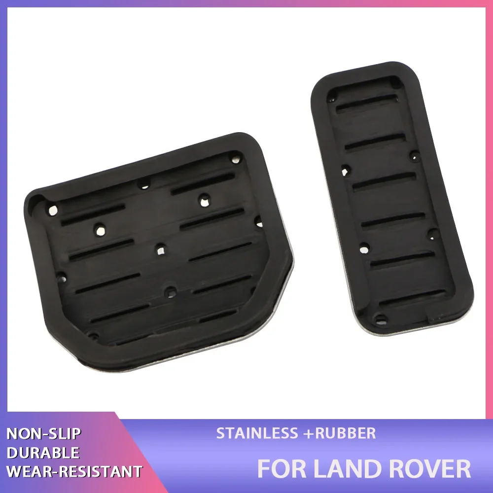 Carmilla Car Pedals for Range Rover Evoque Land Rover Discovery Sport for Jaguar E-Pace Footrest Gas Brake Pedal Cover - 34