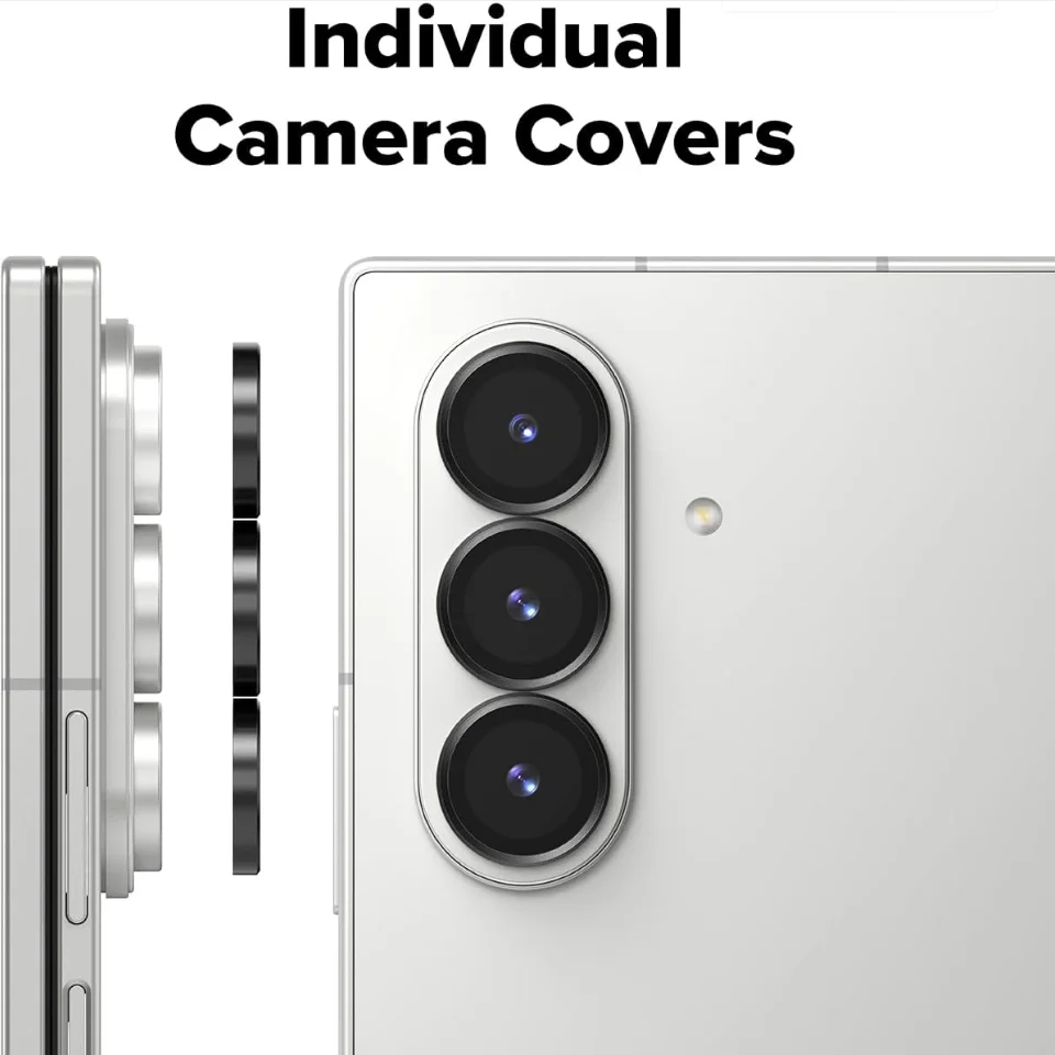 Camshield Metal Glass Camera Film Rings - Enhanced Rear Lens Protector and Locator
