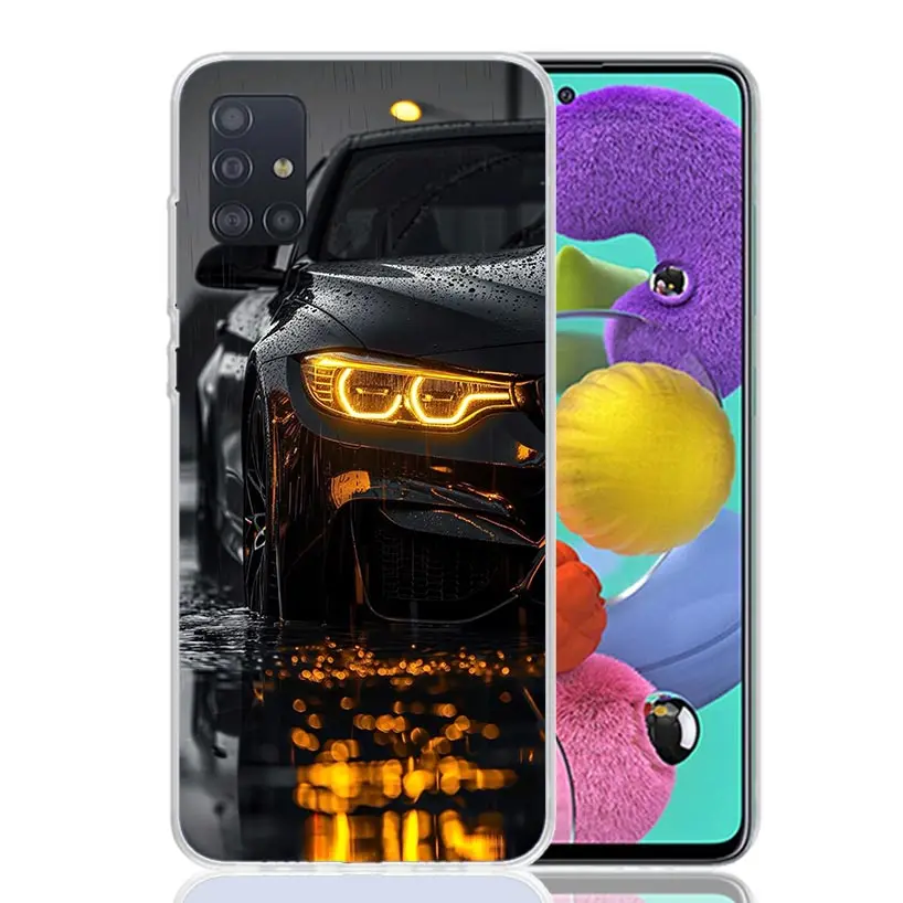 Sleek Black & White Sports-Inspired Phone Case