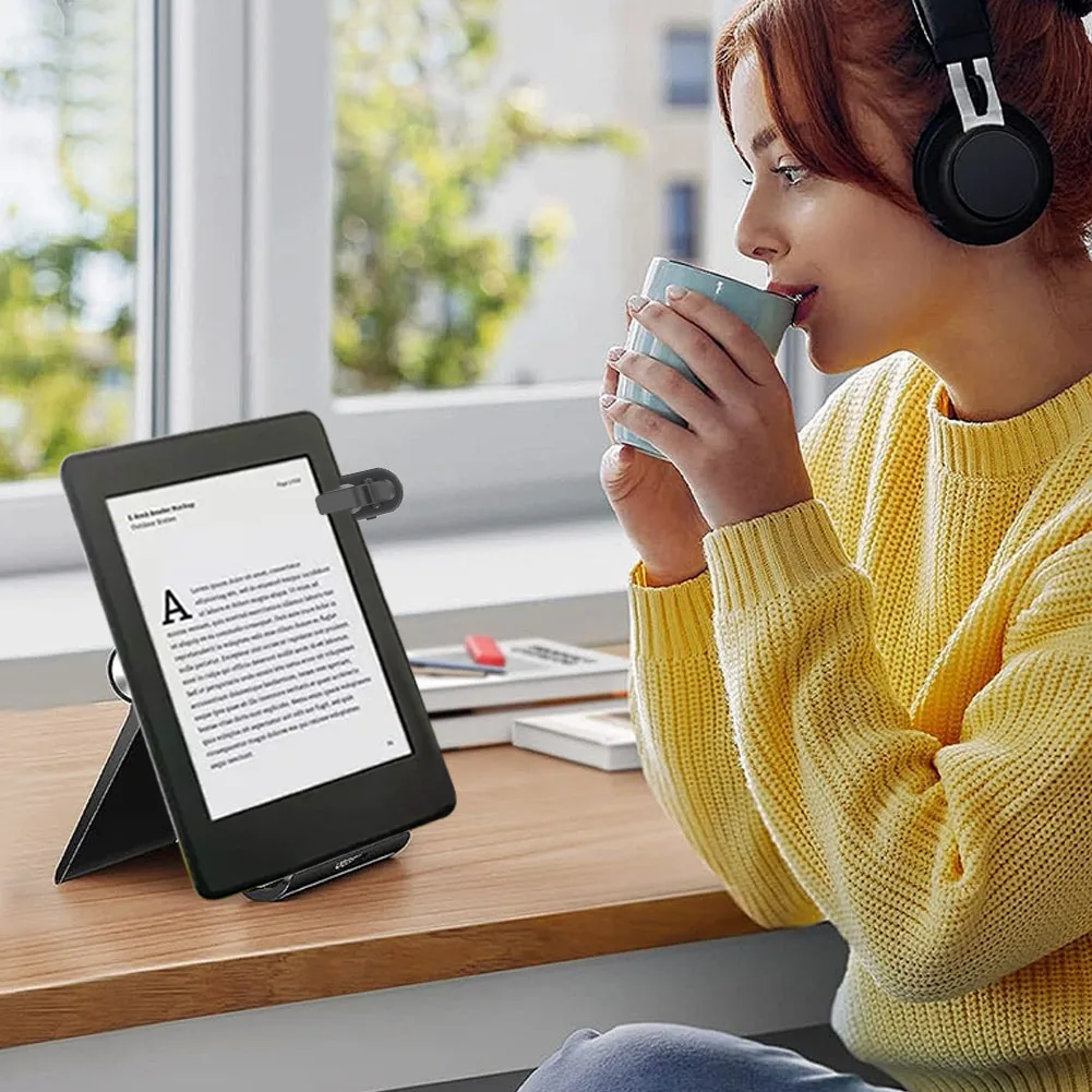 Automatic Page Turner for Kindle EBook Bluetoot Remote Triggers Screen Clicker Device Camera Shutter Video Recording Page Turner