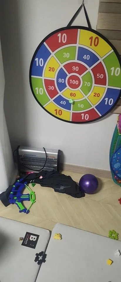 Grande Cible à Balles Scratch 74 cm – Jeu Éducatif Arithmétique Famille photo review