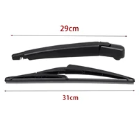Rear Wiper Blade and Arm FOR Nissan Qashqa j12 Rogue Pathfinder 2013 2015 2018 2019 Windshield Back Wiper Blade Arm 28780-3JA0A 2