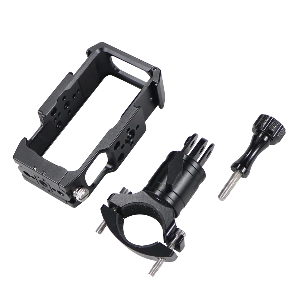 Magnetic Action Camera Cage For Action 2 Dual-screen Full Cage w/ Cold Shoe Mou
