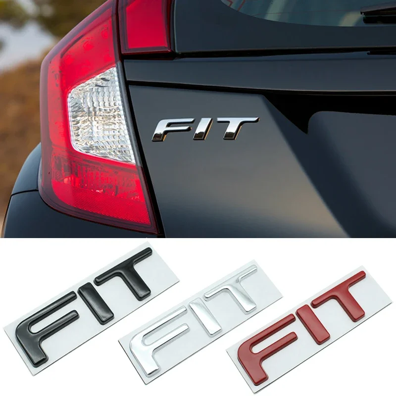 

Автомобильная наклейка, Эмблема багажника, значок, наклейки для Honda FIT Logo Civic Accord CRV HRV Dio Fit Jazz City Odyssey свободный XRV Acty BRV
