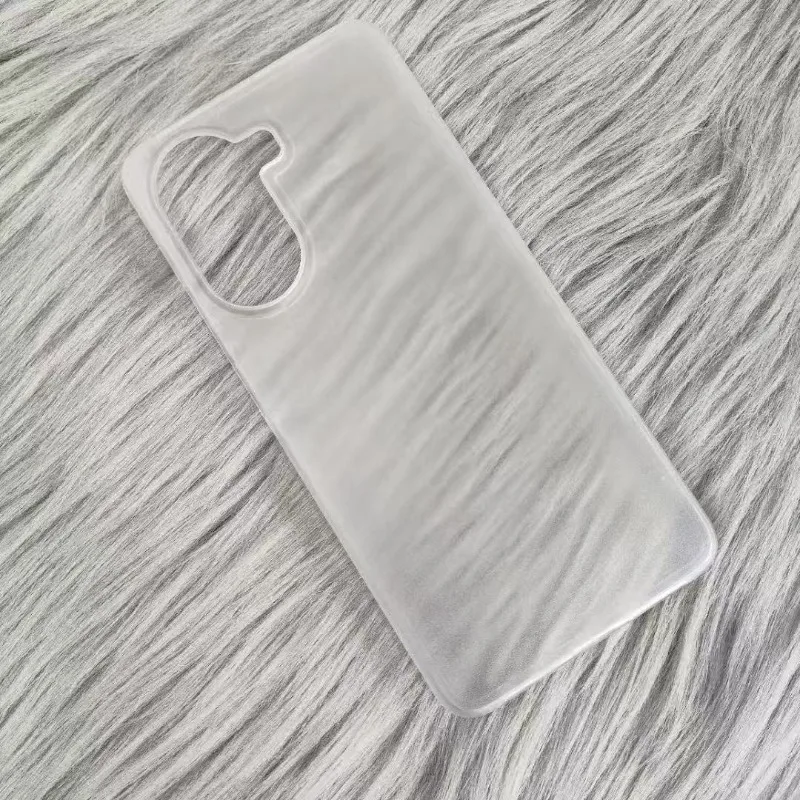 Sleek Shockproof Matte Back Cover - Solid Color Hard PC Slim Phone Case