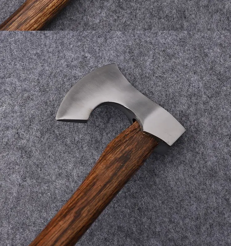 S64b799c6b81f4325bbba19cdf9b7ef61G Portable outdoor camping hand axe - Hand-forged multi-functional wood-splitting and bone-chopping axe - Emergency battle axe Mallzona