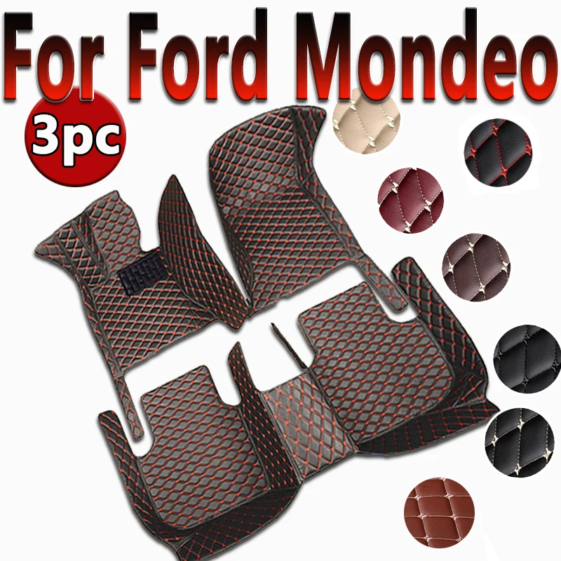 

Car Floor Mats For Ford Mondeo Taurus MK5 2023 2024 2025 Waterproof Foot Pads Floor Mats Carpets Car Accessories Interior